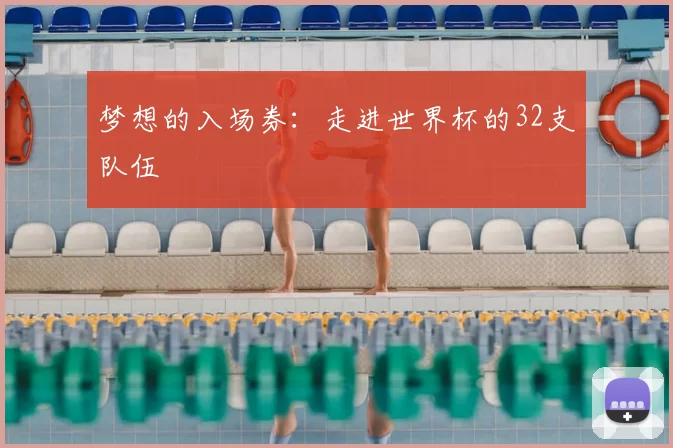 梦想的入场券:走进世界杯的32支队伍